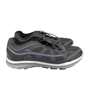 Abeo Lite Walking‎ Running Shoes 9372 Black Women's Size 9.5 Wide